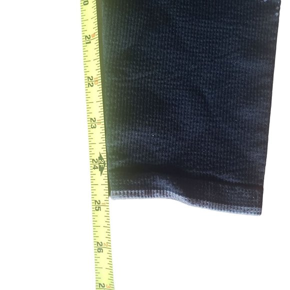 Victoria Secret Pink Active Seamless Leggings Black Size S/P Ankle Crop - Picture 8 of 8